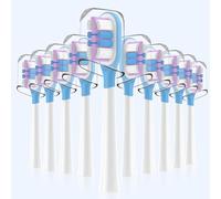 10 Pack Compatible with Laifen Wave Electric Toothbrush Replacement Heads, for Laifen Toothbrush Heads (Ultra Whitening)