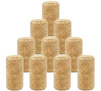 10-Pack Corks,Wine Corks,Use for a Variety of Wine Bottles and DIY Decorations, Length 38mm, Diameter 21mm