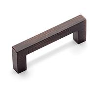 10 Pack - Cosmas 14777-64ORB Oil Rubbed Bronze Modern Cabinet Hardware Handle Pull - 2-1/2" Inch (64mm) Hole Centers