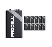 10 Pack - Duracell Procell 9V Batteries | 9 Volt Industrial Power Alkaline Battery | Home or Office Use | Car Air Freshener Promo Pack