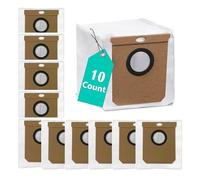 10 Pack Dust Bags Compatible with Eufy L50/ L60/ L60 Hybrid Self-Empty Station, Vacuum Cleaner Accessories Replacement Parts Bags