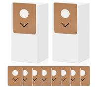 10 Pack Dust Bags for Eureka Stylus Elite NEC490BL Cordless Stick Vacuum Cleaner，3L large Capacity Replacement Dust Bag