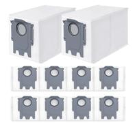 10 Pack Dust Bags Replacement for Roborock QV 35A/Qrevo S5V/QV35S/Saros 10/10R/Z70/Qrevo/Q Revo/S/Qrevo Pro/Plus/MaxV/Master/Curv/Edge/S5X/Qrevo Edge S5A/S8 MaxV/S8 Max Ultra Robot Vacuum Cleaner