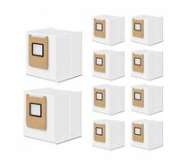 10 Pack E25 Accessories Dust Bags Compatible with Eufy Omni E25 E28 C28 and 3-in-1 E20 Robot Vacuum Cleaner, Non-Woven Disposable Replacement Bags
