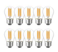 10-Pack E27 LED Golf Ball Bulb 4W, 40W Equivalent, G45, 2700K(Warm White), Non-Dimmable,LED Light Bulb, Energy Saving Light Bulbs