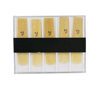 10 Pack Eb Alto Sax Soprano Saxophone Reeds Strength 2.5 Bb Tenor Saxophone Reed Instrument Parts Accessories Good Reed (Color : Soprano Sax Reeds)