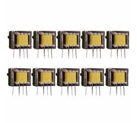 10 Pack EI-14 Audio Transformer, 5 Pin High Permeability 600:600 Ohm Ground Loop Isolator for DIY Circuit Design