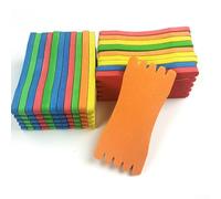 10 Pack EVA Foam Line Winding Boards for Fishing Hooks Lures Assorted