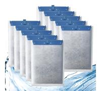 10 Pack Filter Cartridge for Tetra Whisper Bio-Bag Filters,Large Replacement Filter Cartridges for Aquariums Compatible with Tetra Whisper Filters 20i,40i/IQ20,30,45,60/PF20,30,40,60 and ReptoFilter