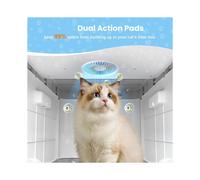 10 Pack Filter Replacement for Catit Litter Boxes Jumbo/Regular/Catit Smartsift Litter Box,Dual Action Air Purifier Pad