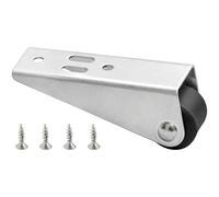 10-Pack Fixed Caster Wheels - Smooth Rolling Wheels for Various Furniture Types