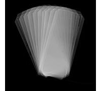 10 Pack Flat Shaker Covers for Card Making 3"x8" Slimline Clear Flat Shaker Covers for Shaker Cards Making Plastic Transparent Shaker Creator Acetate Sheets Arts Crafts Projects Scrapbooking Supplies