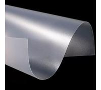 10 Pack Frosted Translucent PP Reusableplastic Sheets A4 210×297mm - Durable Polypropylene Panels(0.6mm)