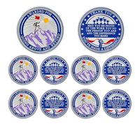 10 Pack Going Above and Beyond Challenge Coins - Bulk Employee Appreciation Recognition Coins, Inspirational Award Tokens for Staff, Coworkers, Colleagues, Office Team Building and Corporate Gifts