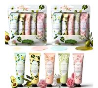10 Pack Hand Cream Gift Sets for Women, Use whenever you want | For Dry Cracked Hands, Three-Stage Fragrance, Water-Sensitive Light Cream Texture, Travel Size for Working Hands