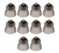 10 Pack Hearing Aid Domes for Phonak 12mm Silicone Earbud Tips Sound Amplifier Hearing Aids Accessories Double Layer Hearing Aid Dome Washable Anti Static Open Type Domes Ear Tips for Seniors (M-12mm)