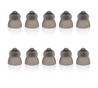 10 Pack Hearing Aid Domes for Phonak, Sound Amplifier Ear Pieces Double Layer Open Domes Washable Anti Static Silicone Earbud Tips Replacement Hearing Aid Accessories for Seniors (S, 9mm)