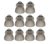 10 Pack Hearing Aid Domes, Silicone Earbud Tips Sound Amplifier Hearing Aid Accessories for Phonak 9mm Double Layer Hearing Aid Domes Washable Anti Static Open Type Domes Ear Tips for Seniors (L-14mm)