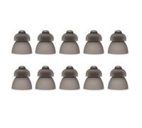 10 Pack Hearing Aid Domes - Sound Amplifier Ear Pieces for Phonak Hearing Aid Accessories, Silicone Double Layer Open Ear Tips, Hearing Aid Domes Earbud Tips for Seniors (S (9mm))
