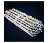 10-Pack Heavy Duty Conveyor Rollers - 4" to 36" Replacement Rollers for Smooth Gravity Conveyor Systems (Dia 25MM/1", L 800MM/31.5") - & Efficient Movement