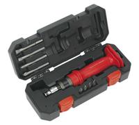 10 PACK Heavy Duty Impact Driver Set - Manual Tight Screw Remover Hammer Strike