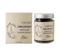 10-Pack Herbal Foot Bath Beads - Contains Mugwort and Angelica extracts to Deeply Soothe Tired feet and Legs, Relieve Muscle Soreness, and Provide a Home spa Foot Bath Experience