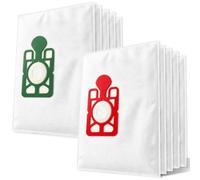 10 Pack Hoover Bags for Henry Hetty Numatic Basil James Vacuum Cleaner, Replacement Dust Bags with Microfibre Filtration Accessory
