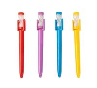 10 Pack Hourglass Timer Pens - Study Focus Tool with 30-Minute Sand Flow, Visual Time Management Aid for Exam Prep & Homework, Student Writing Supplies