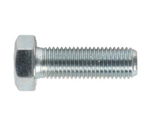 10 PACK HT Setscrew - M16 x 50mm - Grade 8.8 Zinc - Fully Threaded - DIN 933