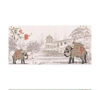 10 Pack Indian Wedding Shagun Money Envelopes Rajwadi Elephant Design Fancy Cash & Gift Card Wrappers for Weddings, Engagements, Diwali & Festive Celebrations (Off White)