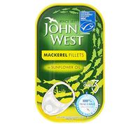 (10 Pack) John West Mackerel Fillet in Oil - 125g