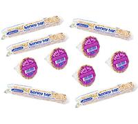 10 PACK JOHNSONS BUDGIE HONEY BARS & SEED BELLS MIXED BIRD TREAT VARIETY PACK, 5 OF EACH