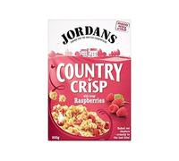 (10 PACK) - Jordans Country Crisp - Raspberry Clusters| 500 g |10 PACK - SUPER SAVER