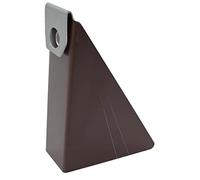 (10 Pack) K-TEC Brown Aluminum Steap Gutter Wedges for 5 Inch K-Style Gutters- Use to Level Your Gutters When Fascia is at an Angle for 6/16 Through 12/12 Roof Pitch.