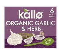 (10 PACK) - Kallo - Garlic & Herb Stock Cubes | 66g | 10 PACK BUNDLE