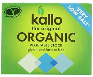 (10 PACK) - Kallo - Low Salt Vegetable Stock Cubes | 66g | 10 PACK BUNDLE