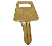 10 Pack - Key Blank, American Padlock 5-Pin -AM3-TRV