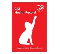 10 Pack Kitten Shot Record Book 12 Sheets Per Pack Cat Health Record Booklets Feline Health Records 5*3.5inch Cat Vaccination Records Book Cat Health Records for Pet Lovers Kitty Nursing Supplies (10)