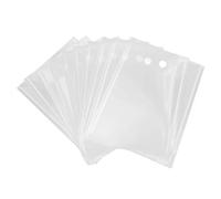 10 Pack Large Stamp & Die Strong Stick-up Magic Sticker Storage Pockets Resealable Clear Plastic Stamp Bags Storage Case for Collect Cutting Dies Stencil Album Stamp Crafts Stroage Bags