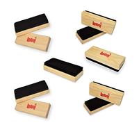 10 Pack Lelin Wooden Felt Eraser Cleaner Duster Chalkboard Whiteboard Blackboard Office School