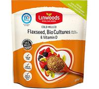 (10 PACK) - Linwoods - Flaxseed Probiotic & Vit D | 360g | 10 PACK BUNDLE