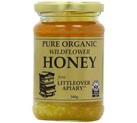 (10 PACK) - Littleover Apiaries - Organic Wildflower Clear Honey | 340g | 10 PACK BUNDLE