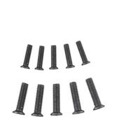10-Pack M5/M6 22mm Left-Hand Thread Fixing Screws for 1/2" & 3/8" UNF Drill Chuck Shank Adapter