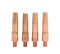 10-Pack M6x40mm Copper Tips for MIG Welding Gun - High Conductivity Nozzles for 24KD, MB25, MB36 Torches(M6x40mmx1mm)