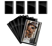 10 Pack Magnetic Photo Frames, 9.3 X 6.3cm Black Personalised Mini Picture Magnets for 2 * 3 Inch Picture with Clear Protection Film for Fujifilm Instax Mini LiPlay 12 11 9 8 99 70 50 40 SE EVO