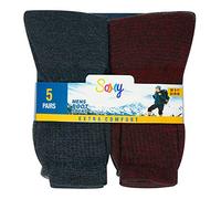 10 Pack Marl Boot Socks - Size 4-6