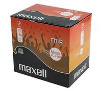 Maxell Music XL-II 80, 10 Pack of 80 Minute Audio Only CD-R Discs 700MB (624880)