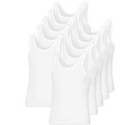 10-pack men's undershirts Cotton by Schöller 926-26-610 Size M-3XL White