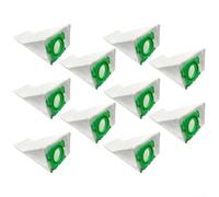 10 Pack Microfibre Fleece 5-Layer Extra Strong For SEBO K1 K3 UltraBag Vacuum Cleaner Replacement Dust Bags For Airbelt Komfort Pet Vacuum Cleaner Cylinder Dust Bags