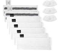 10 Pack Microfibre Steam Cleaner Pads Compatible with Karcher EasyFix SC2, SC3, SC4, SC5, Steam Cleaner Replacement Cloths Pads for Floor & Hand Held Steamer, Accessories Mop Pads for Karcher Steam Cl
